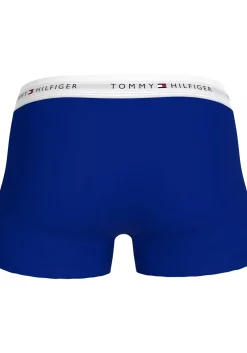 Tommy Hilfiger trunks (3-pack), heren boxers normale lengte, kobalt, blauw, groen