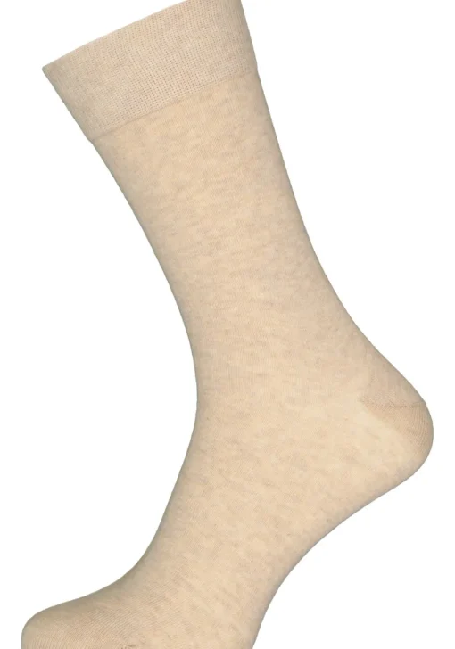 VENT herensokken katoen (2-pack), beige