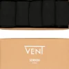VENT herensokken katoen (5-pack), zwart