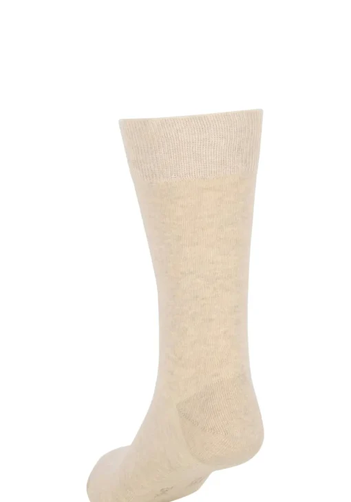 VENT herensokken katoen (2-pack), beige
