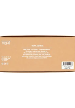 VENT herensokken katoen (5-pack), zwart