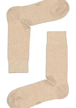 VENT herensokken katoen (2-pack), beige