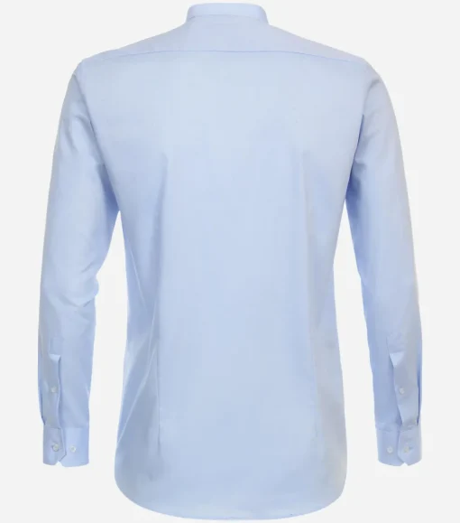 VENTI body fit overhemd, Oxford, blauw