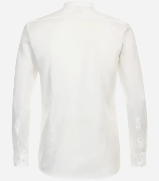VENTI body fit overhemd, Oxford, wit