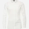 VENTI body fit overhemd, popeline, wit