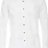 VENTI modern fit overhemd, structuur, wit