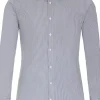VENTI modern fit overhemd, twill, blauw gestreept