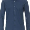 VENTI modern fit overhemd, jersey, blauw