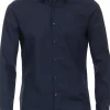 VENTI modern fit overhemd, popeline, blauw