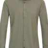 VENTI modern fit overhemd, jersey, groen