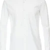 VENTI modern fit overhemd, jersey, wit
