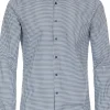 VENTI modern fit overhemd, popeline, blauw dessin