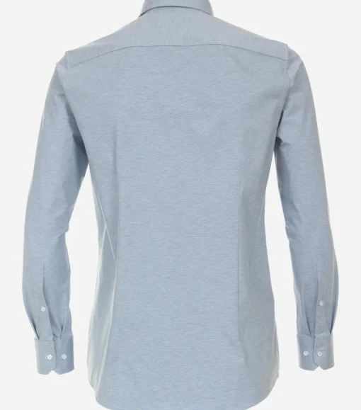 VENTI modern fit overhemd, jersey, blauw