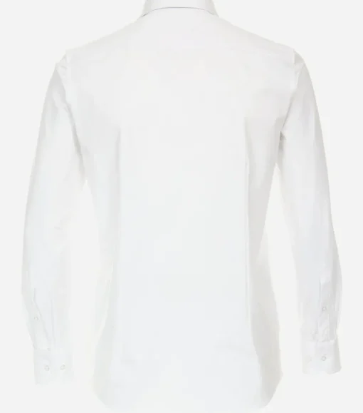 VENTI modern fit overhemd, jersey, wit