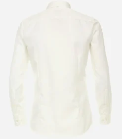 VENTI modern fit overhemd, mouwlengte 72 cm, twill, beige