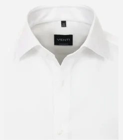 VENTI modern fit overhemd, mouwlengte 72 cm, twill, wit