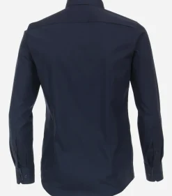 VENTI modern fit overhemd, popeline, blauw