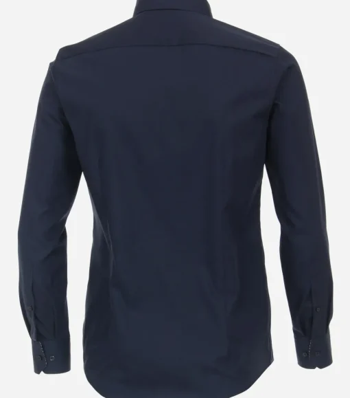 VENTI modern fit overhemd, popeline, blauw