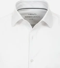 VENTI modern fit overhemd, jersey, wit