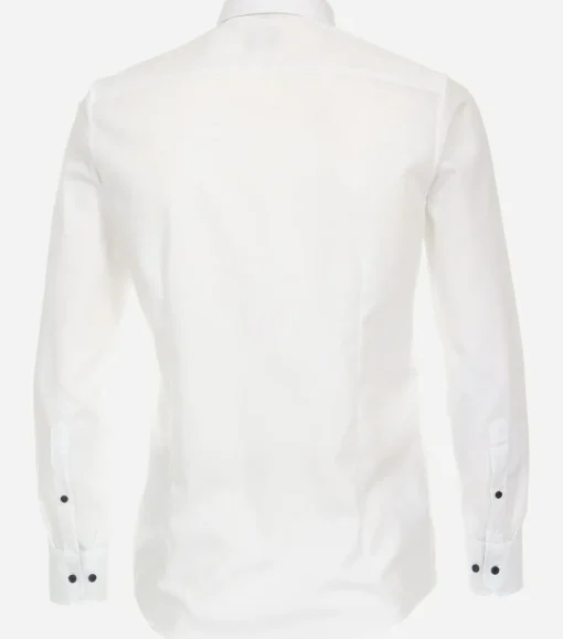 VENTI modern fit overhemd, popeline, wit