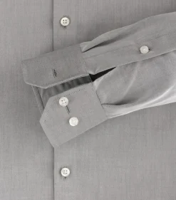VENTI modern fit overhemd, twill, grijs