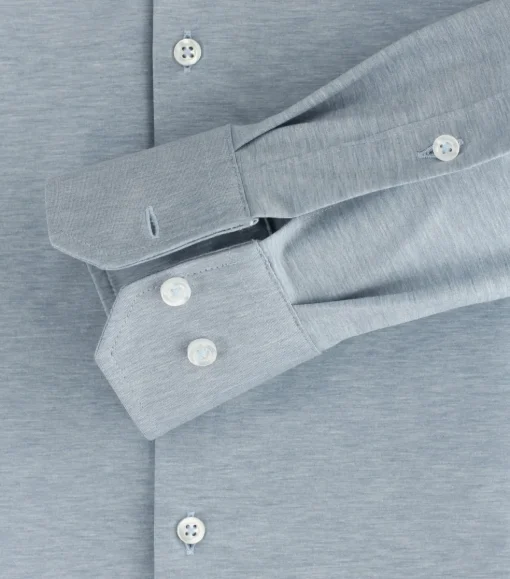 VENTI modern fit overhemd, jersey, blauw
