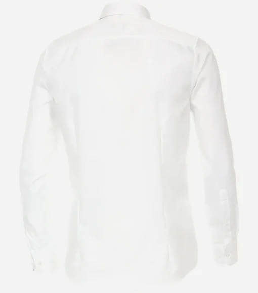 VENTI modern fit overhemd, mouwlengte 72 cm, twill, wit