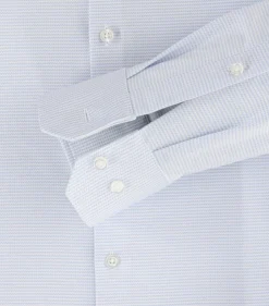 VENTI modern fit overhemd, jersey, blauw