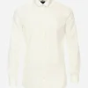 VENTI modern fit smoking overhemd, popeline, beige