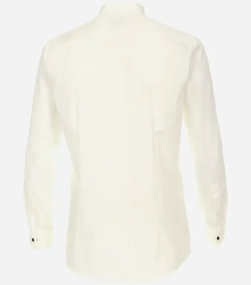 VENTI modern fit smoking overhemd, popeline, beige