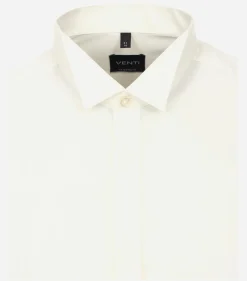 VENTI modern fit smoking overhemd, popeline, beige