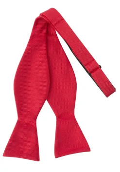 Zelfstrikker zijde, rood